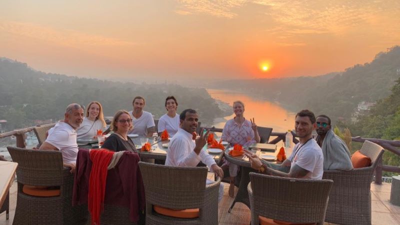 Evening Tea Break In YTTC